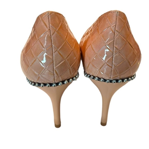 BIGTREE High Heels Designer Metal Chain Women Heels Stiletto Size 41 - Picture 3 of 6